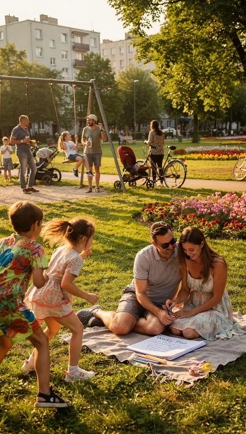 Planowanie rodzinnych aktywności na wspólny czas